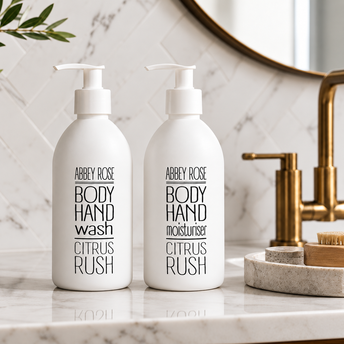 Citrus Rush Natural Hand & Body Moisturiser - Abbey Rose