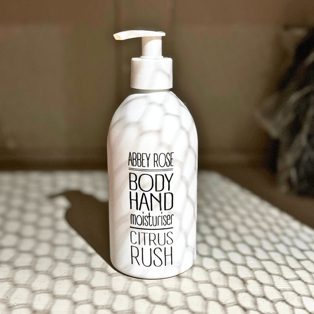 Hand & Body Moisturiser - Citrus Rush - Abbey Rose