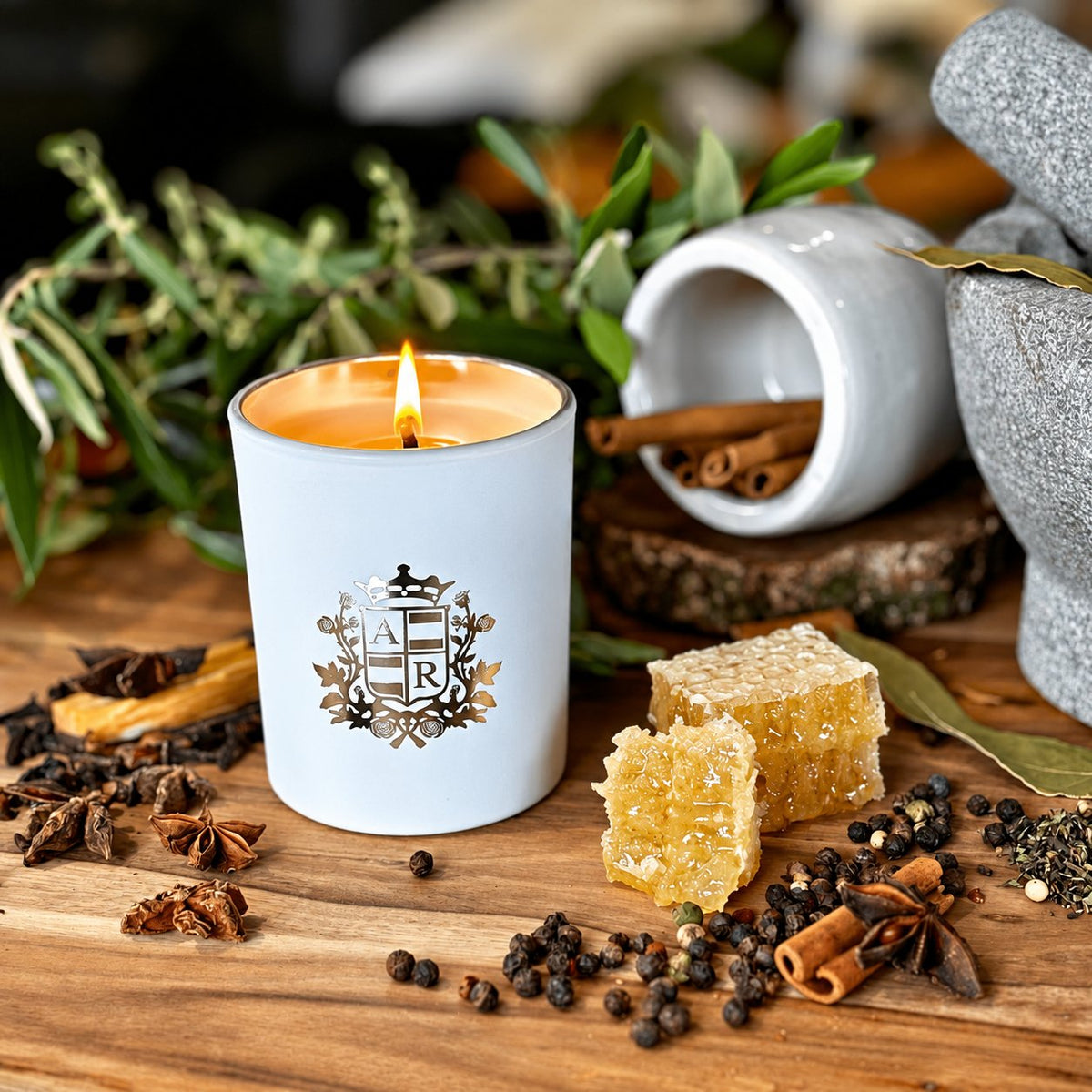 Honey & Spice Candle - Abbey Rose