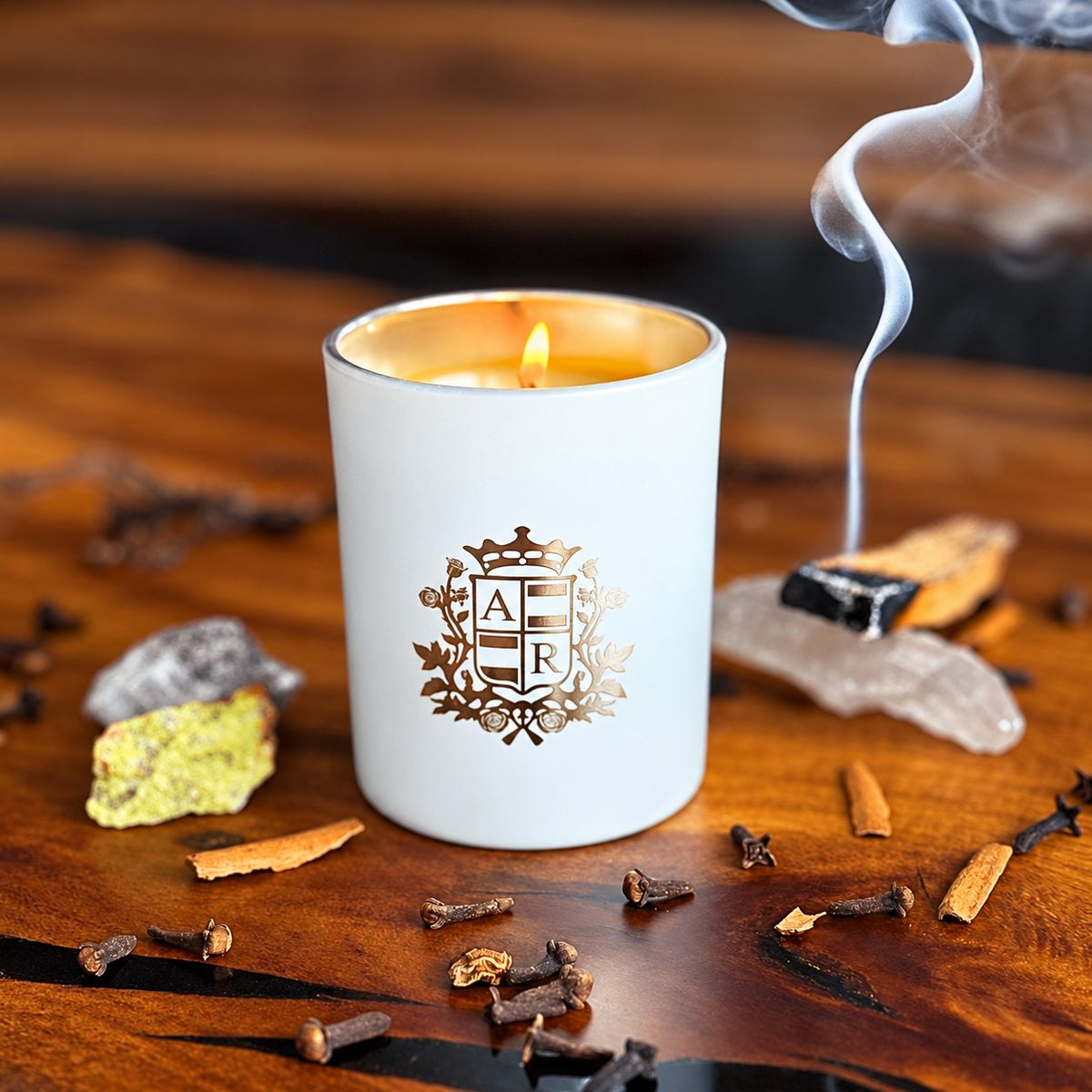 Incense & Amber Candle - Abbey Rose
