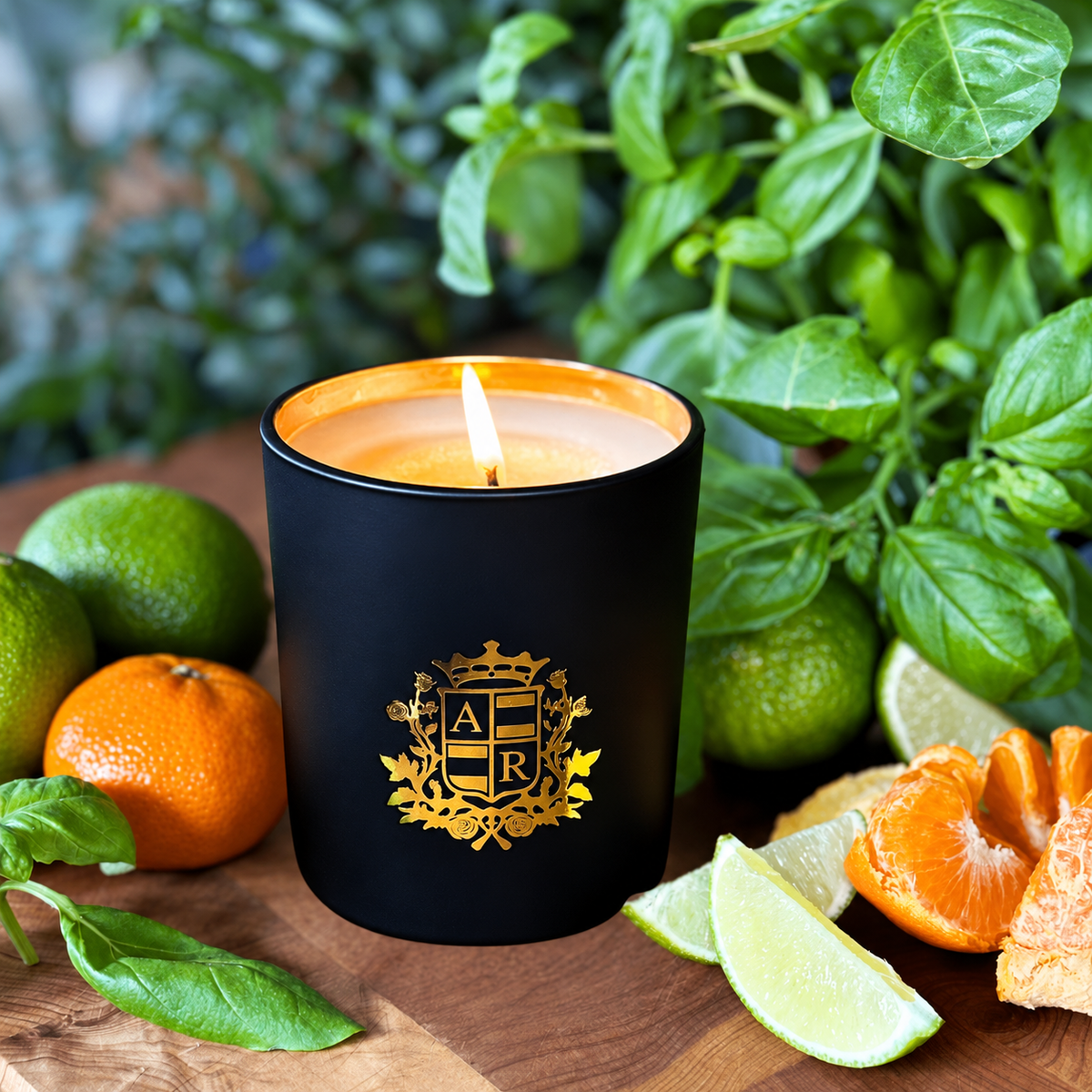Lime Basil & Mandarin Candle - Abbey Rose