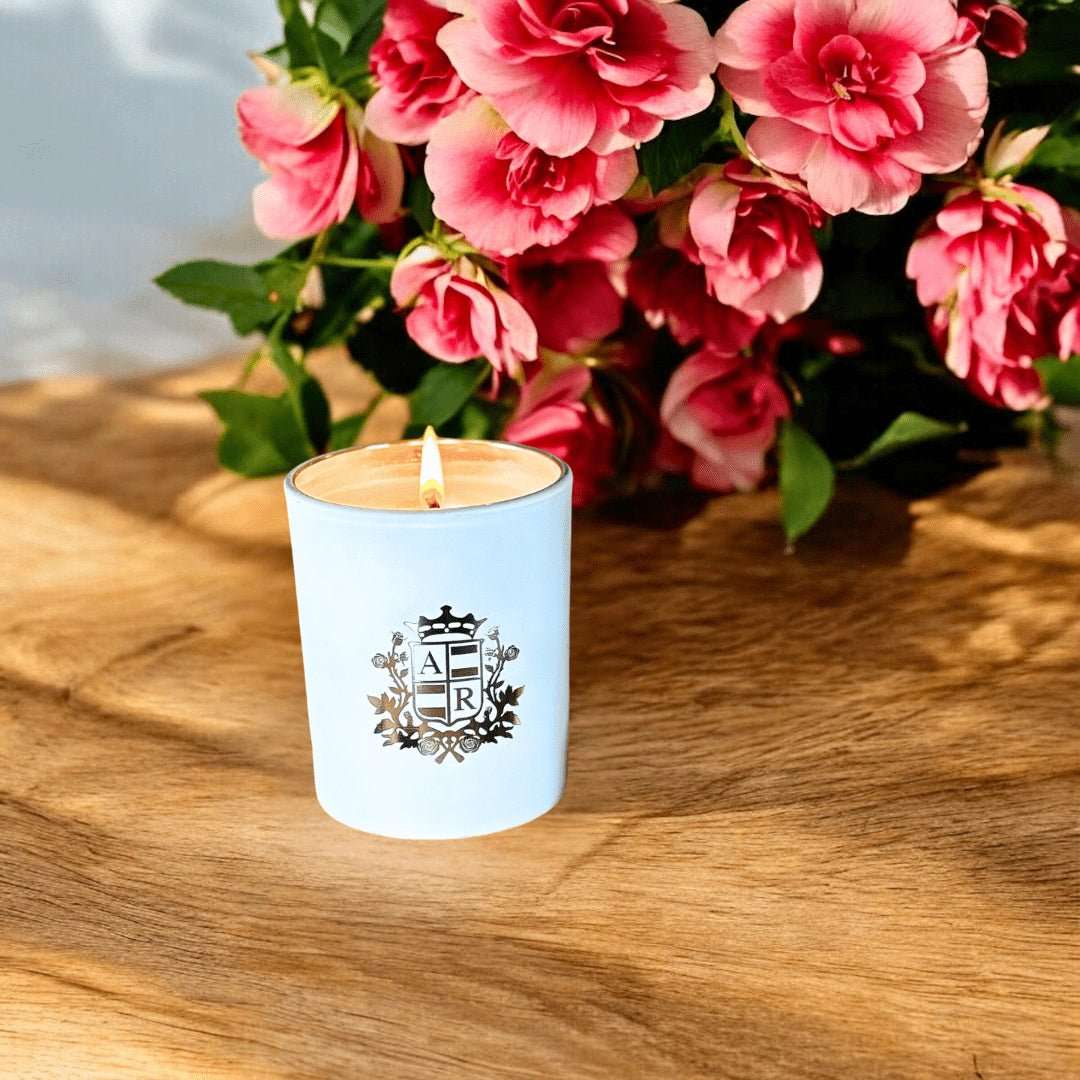 Rose Geranium Candle - Abbey Rose
