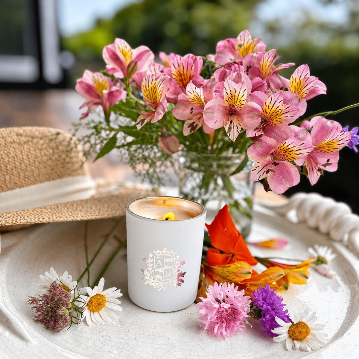 Spring Garden Candle - Abbey Rose