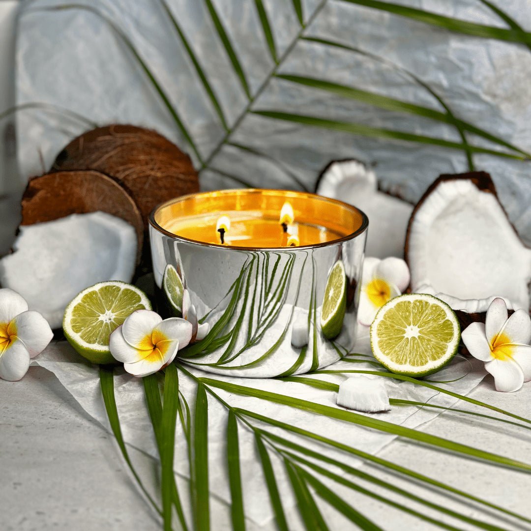 Tiare Flower & Coconut Candle - Abbey Rose