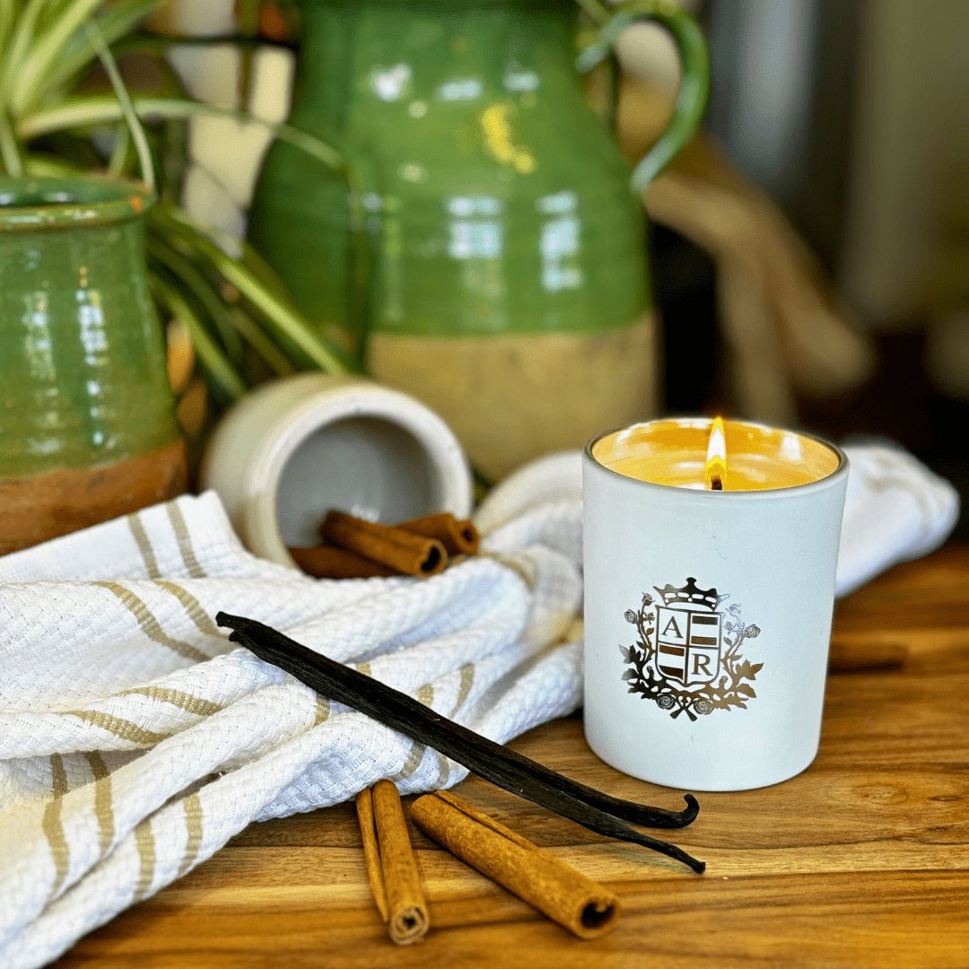 Vanilla & Cinnamon Candle - Abbey Rose