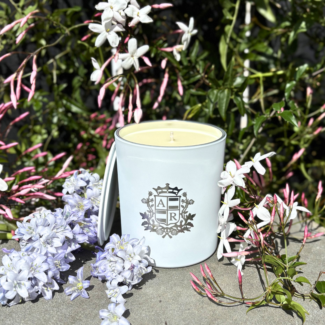 Wild Bluebell & Jasmine Soy Candle - Abbey Rose