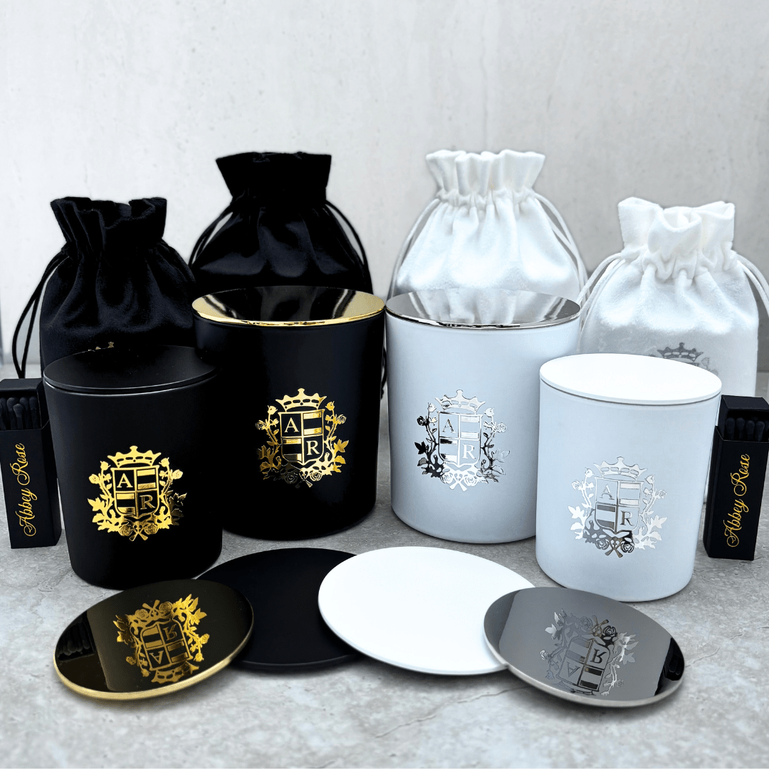 Introducing Candle Lids to Abbey Rose: The New Finishing Touch for Your Soy Candles - Abbey Rose