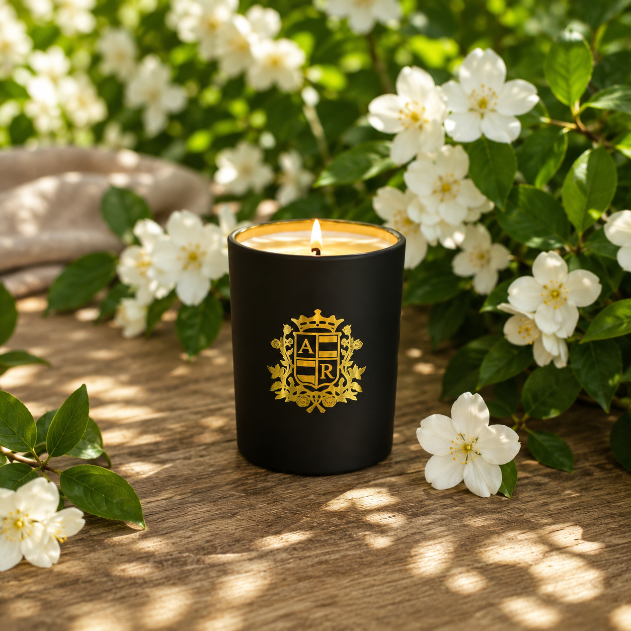 Vintage Gardenia Soy Candle - Abbey Rose