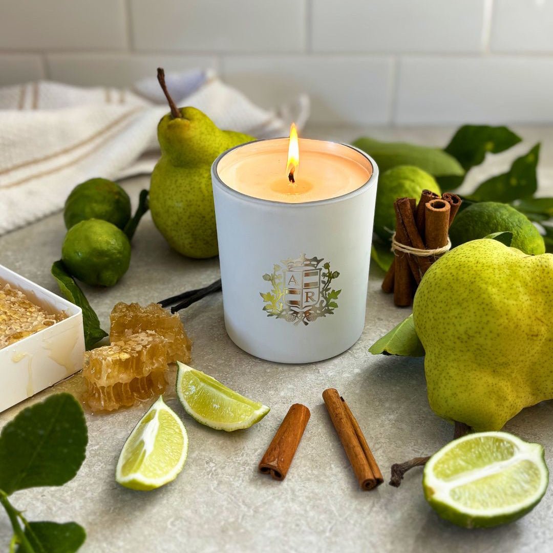 Agave Lime & Anjou Pear Candle - Abbey Rose