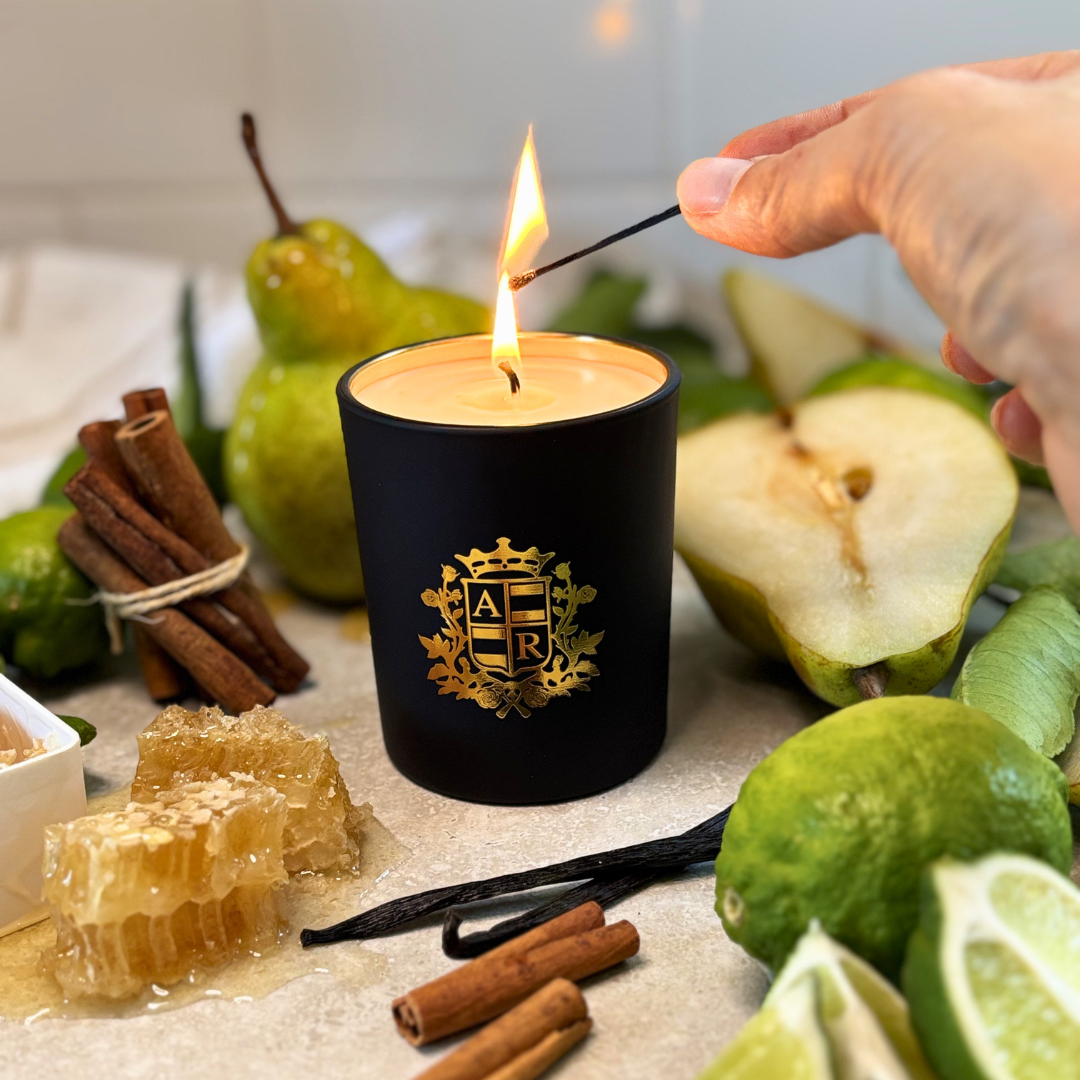 Agave Lime & Anjou Pear Candle - Abbey Rose