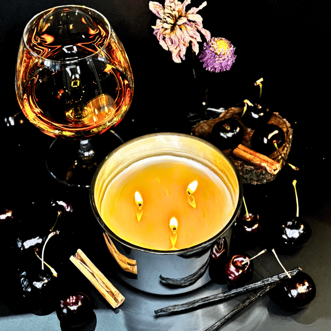 Black Cherry Candle - Abbey Rose