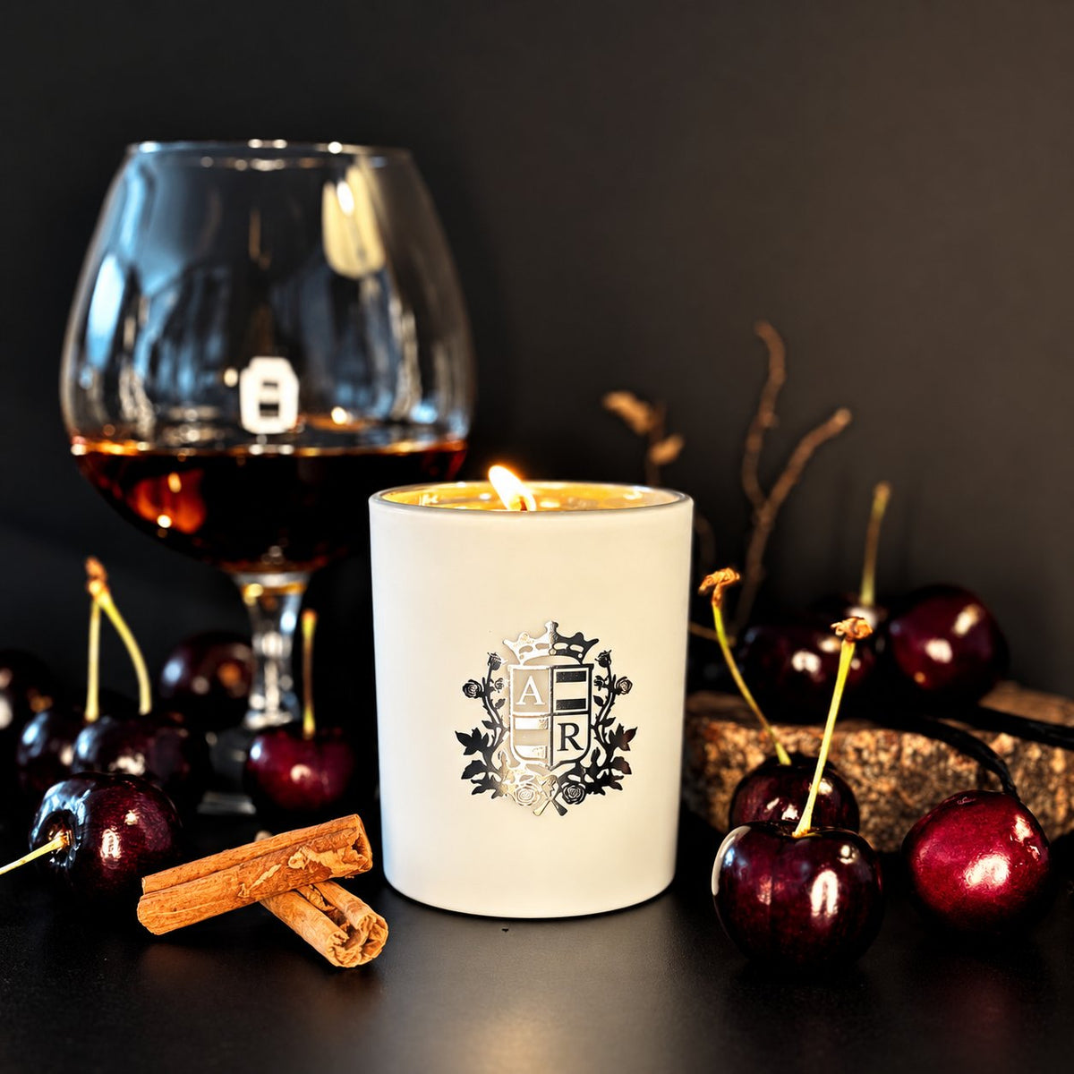 Black Cherry Candle - Abbey Rose
