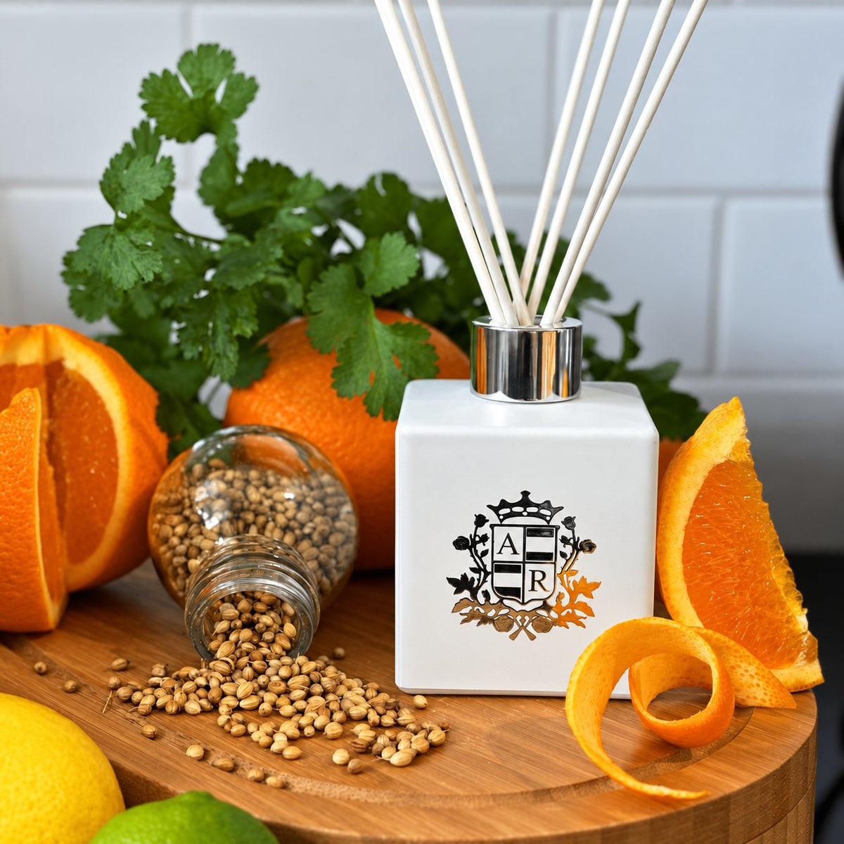 Coriander & Orange Zest Diffuser - Abbey Rose
