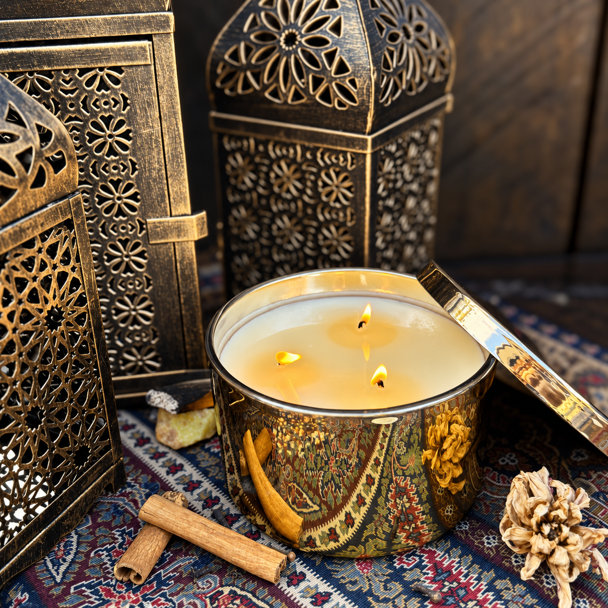 Egyptian Musk Candle - Abbey Rose