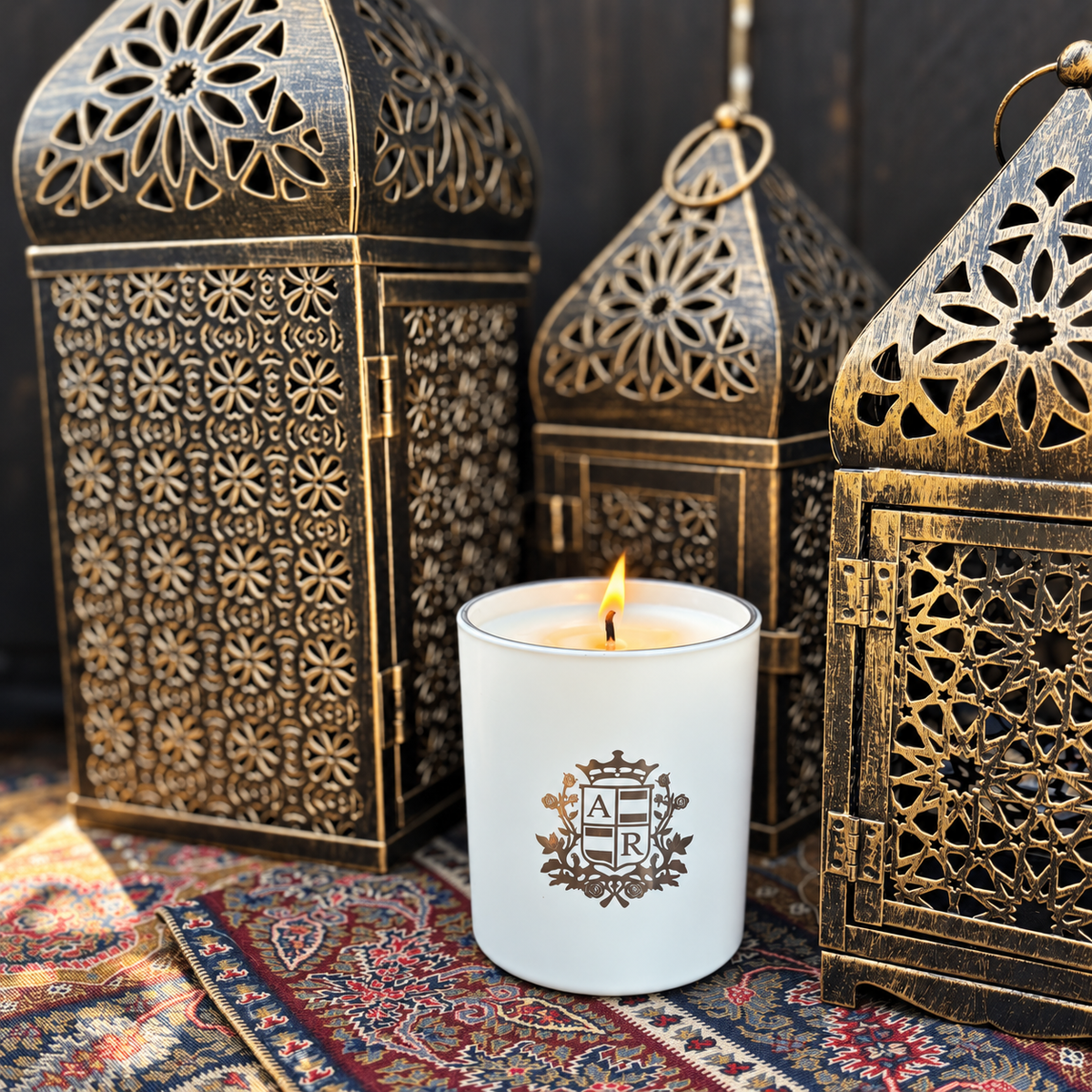 Egyptian Musk luxury scented candle – NZ made home fragrance
