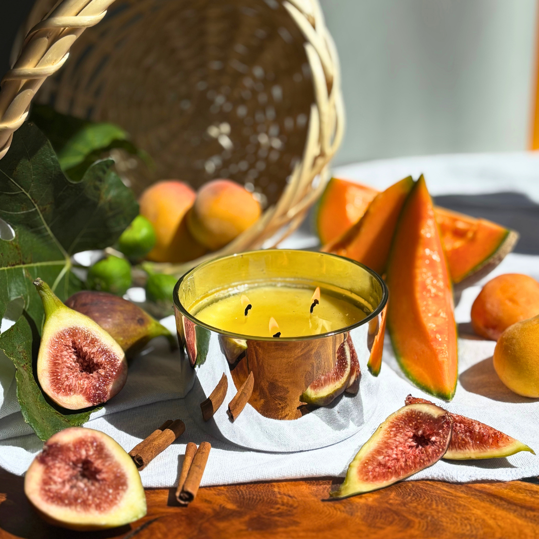 Fig & Melon Soy Candle - Abbey Rose