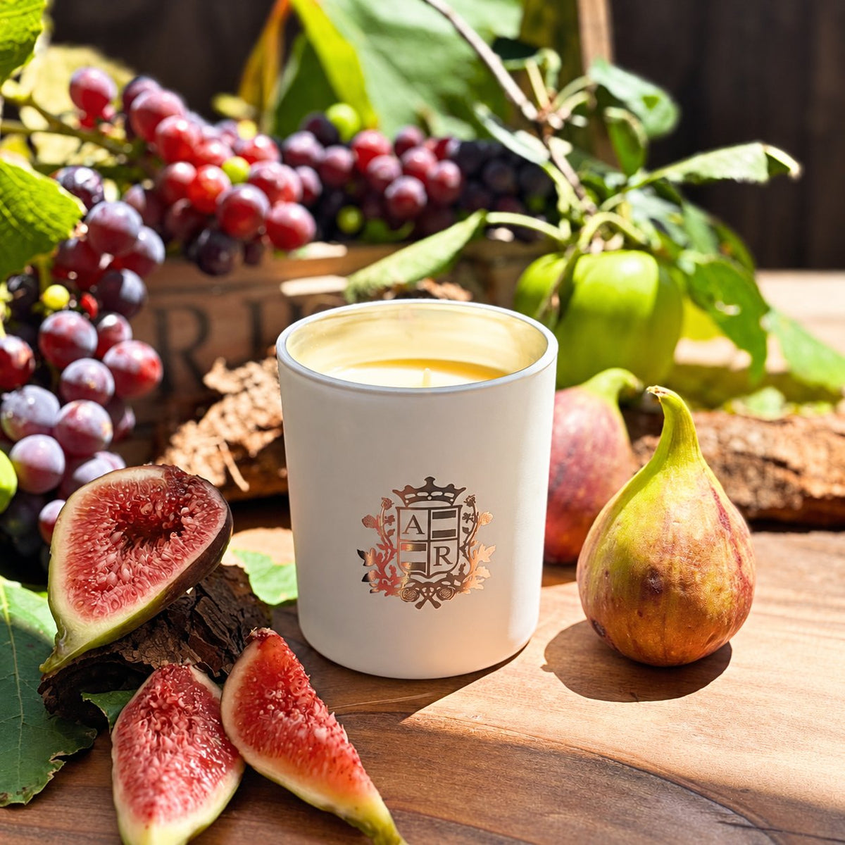Fresh Fig soy candle by Abbey Rose, New Zealand