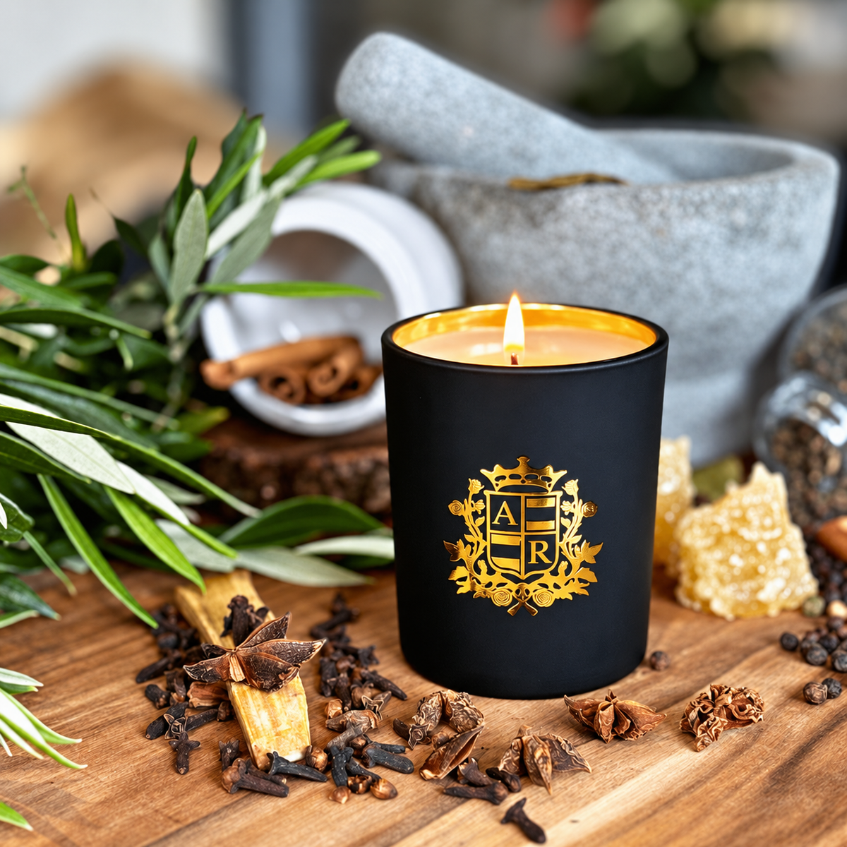 Honey & Spice Candle - Abbey Rose