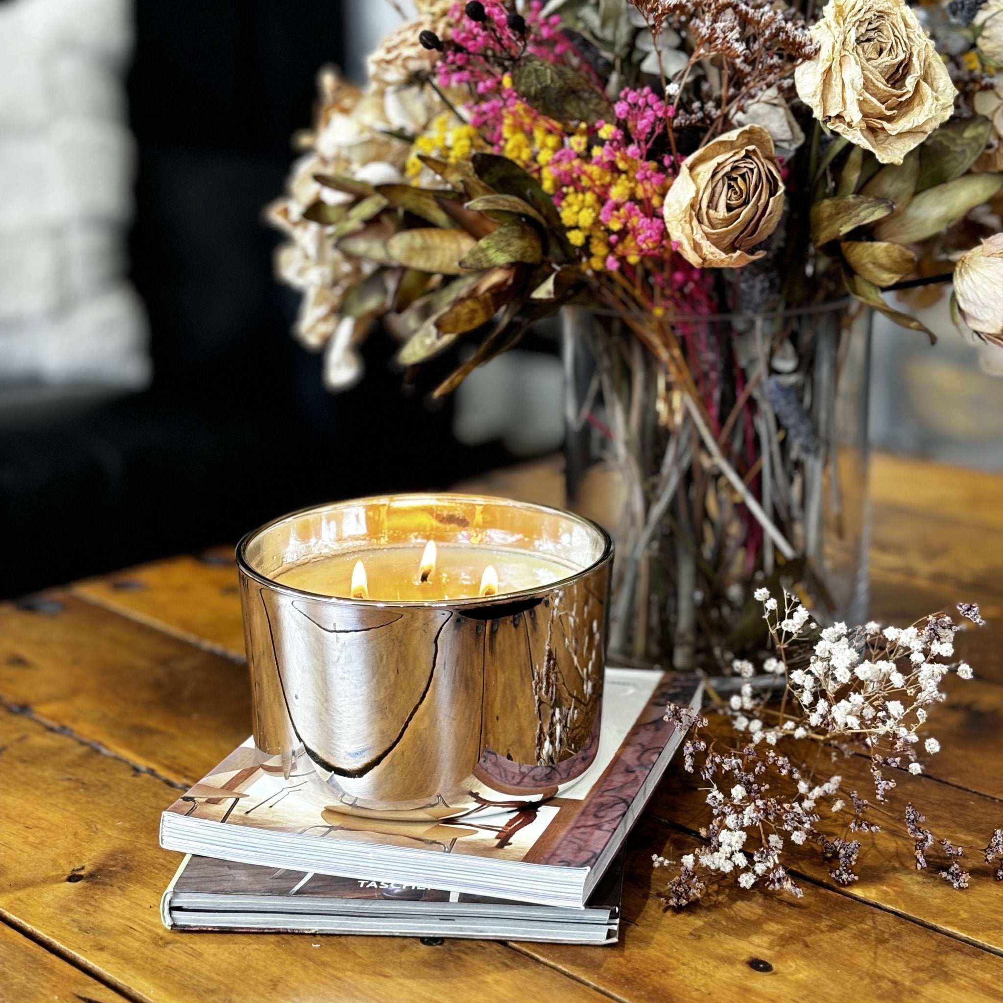 Incense & Amber Candle - Abbey Rose