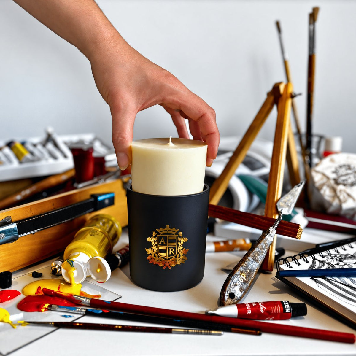 Large Candle Refills - Abbey Rose