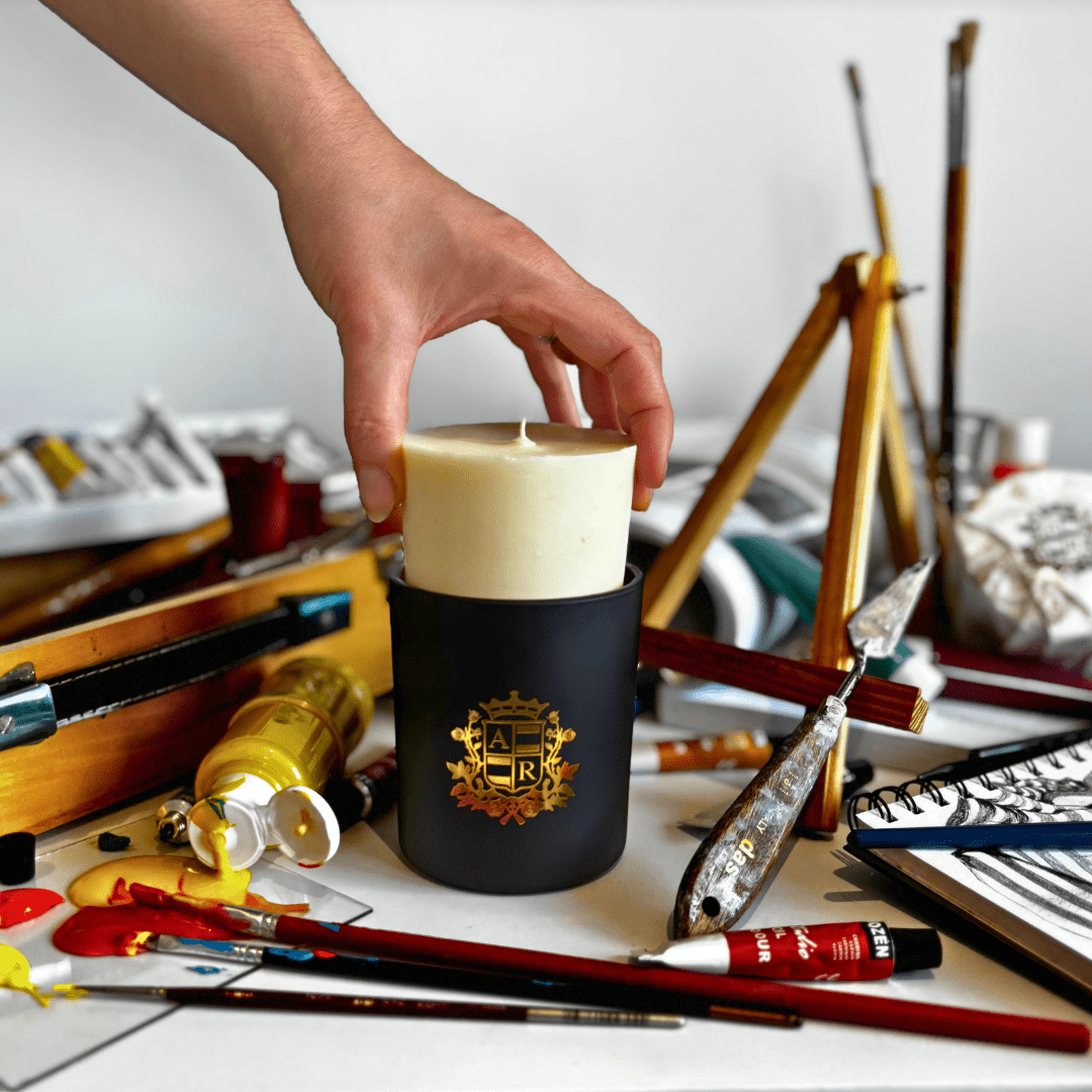 Large Candle Refills - Abbey Rose