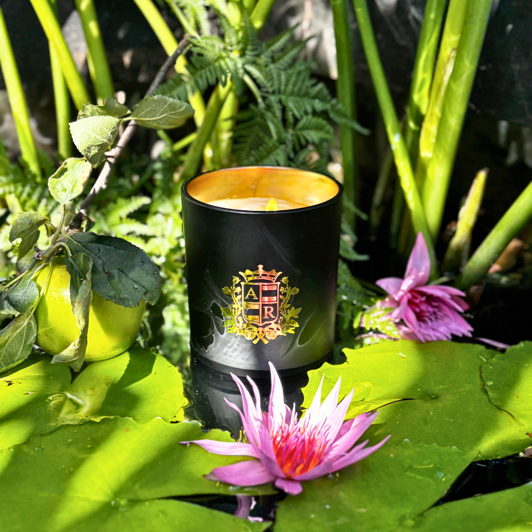 Lotus Flower Soy Candle - Abbey Rose