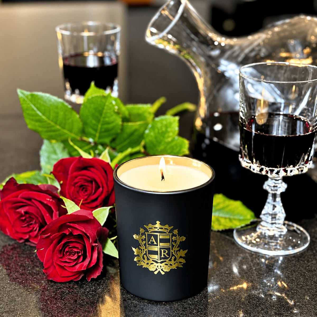 Red Rose Soy Candle | Hand Poured NZ Made
