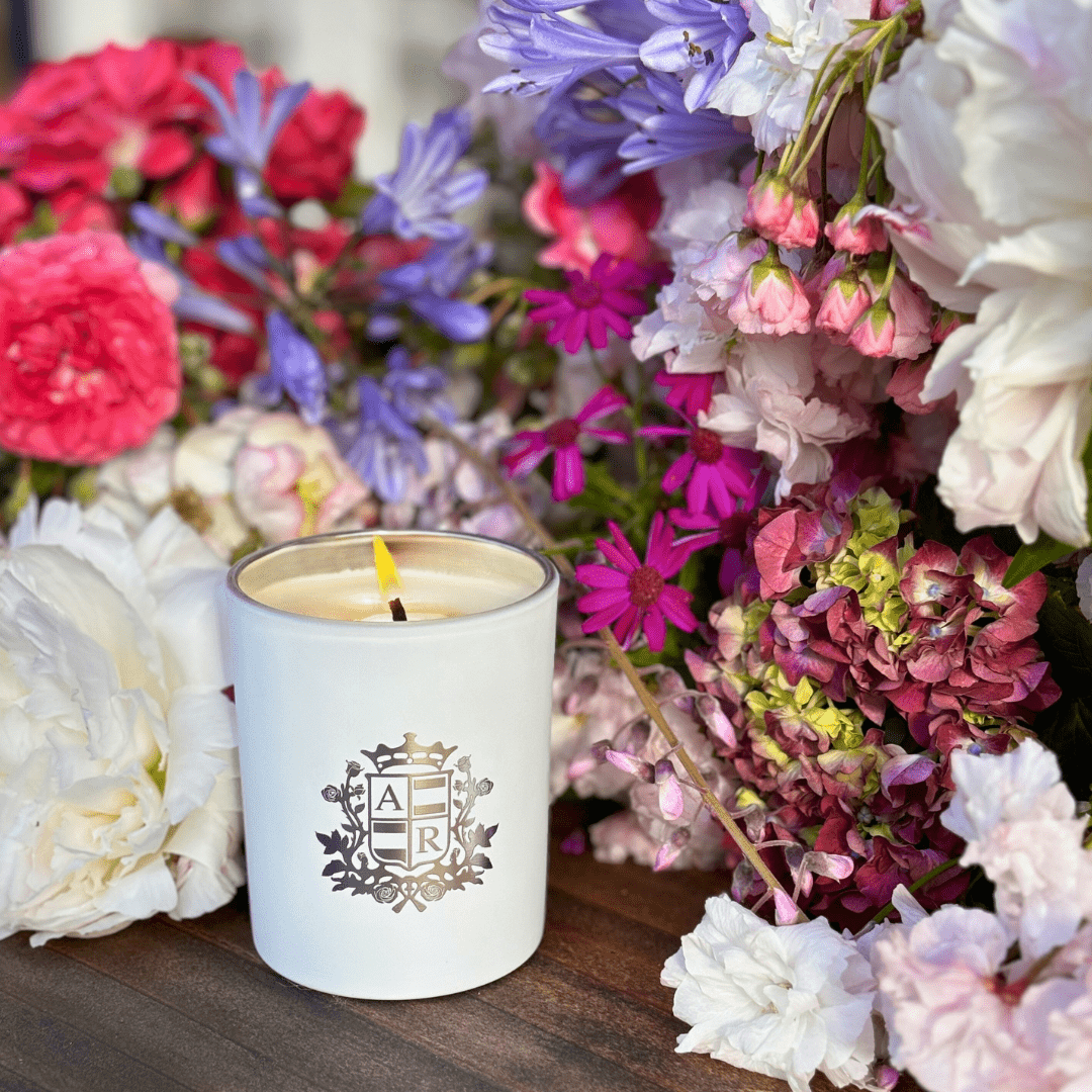 Summer Blossom Candle - Abbey Rose