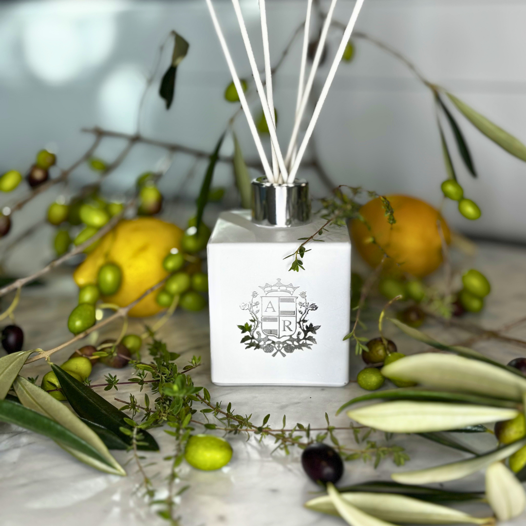Thyme & Olive Leaf Reed Diffuser - Abbey Rose