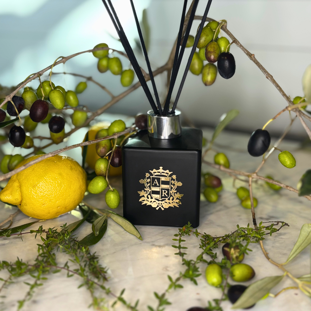 Thyme & Olive Leaf Reed Diffuser - Abbey Rose