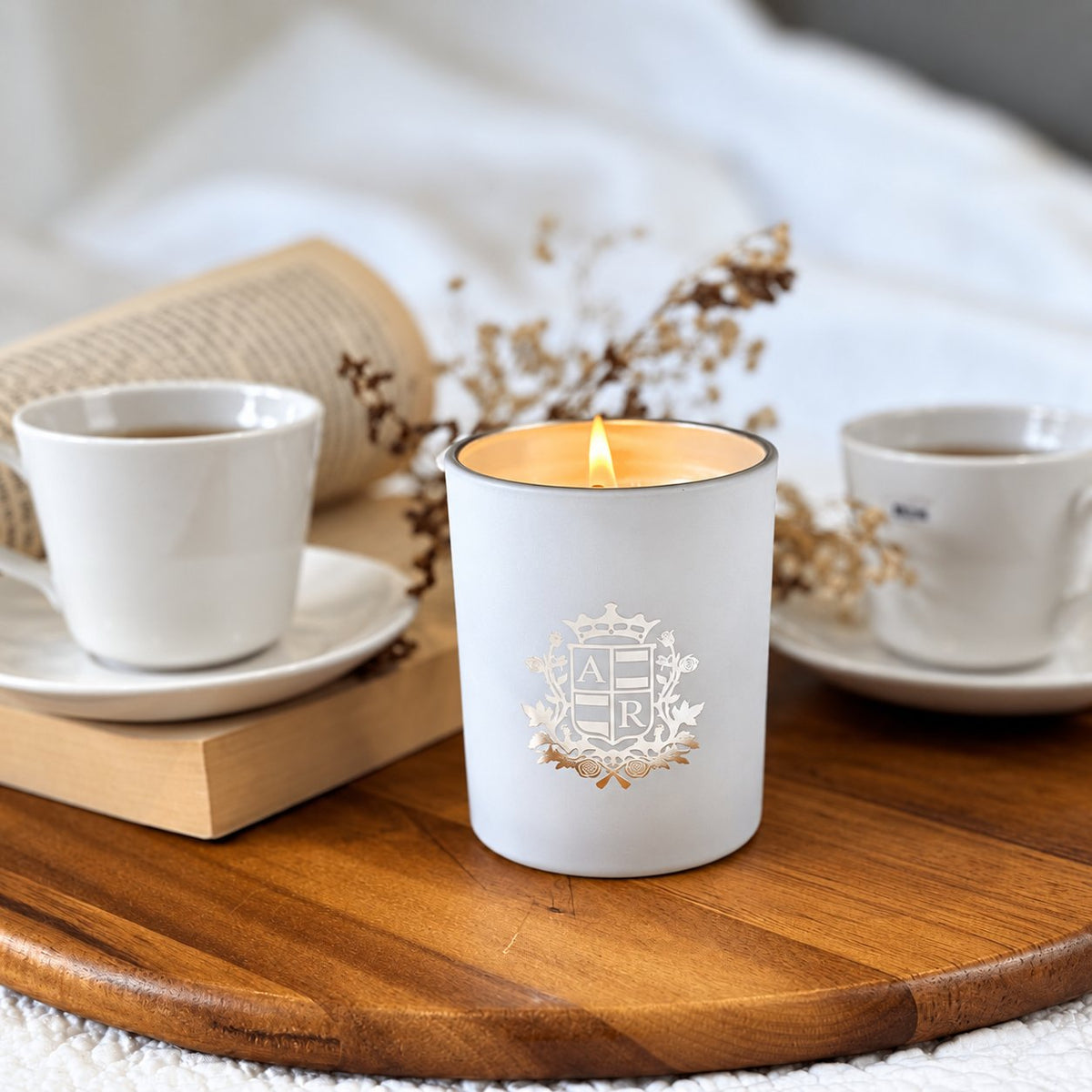 Velvet Noir Candle - Abbey Rose