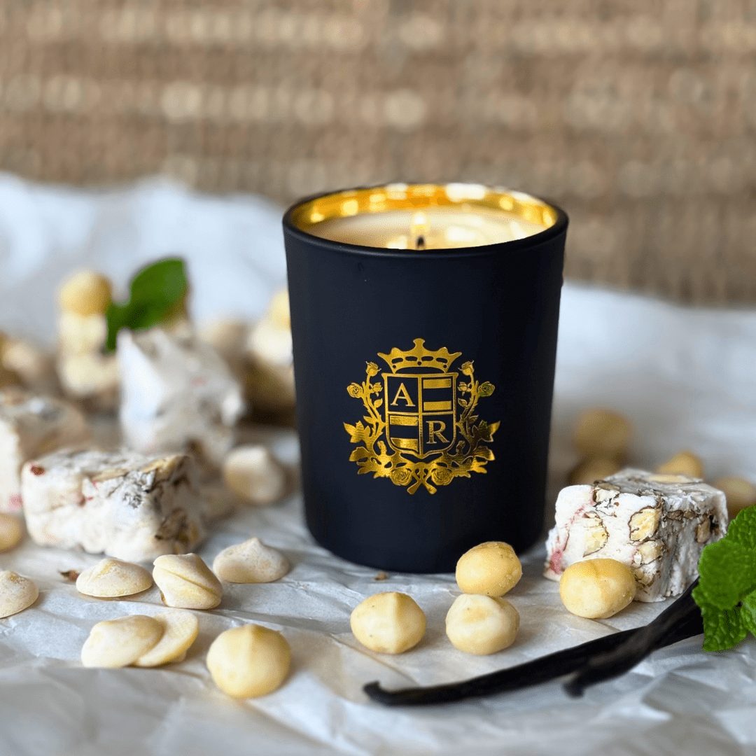 White Chocolate & Macadamia Fudge Candle - Abbey Rose