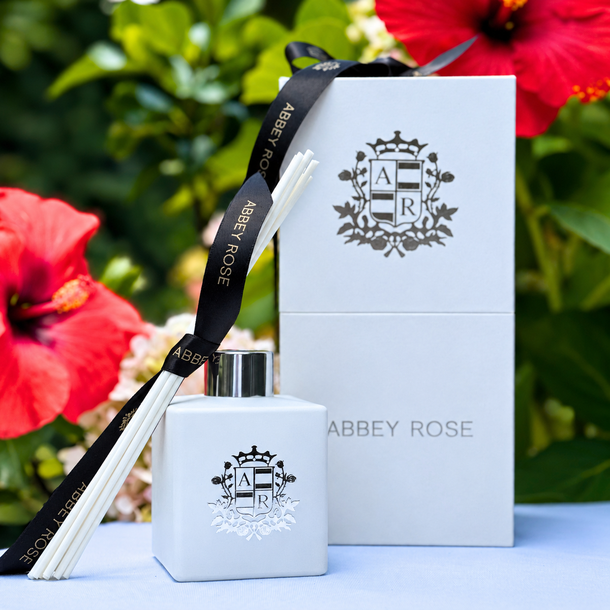 Fresh Roasted Coffee Reed Diffuser - Abbey Rose