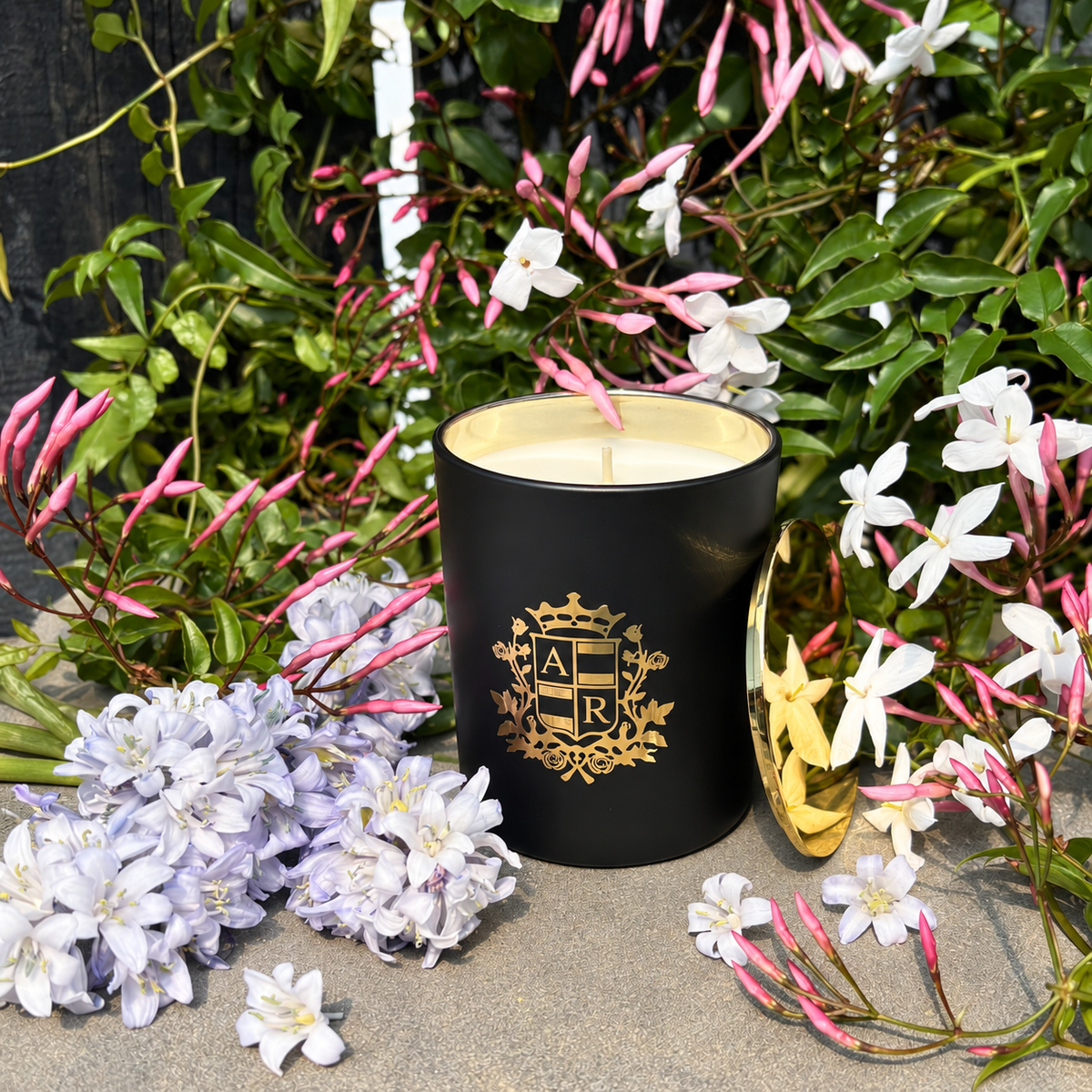 Wild Bluebell & Jasmine Soy Candle - Abbey Rose